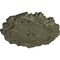 Ekena Millwork Plymouth Ceiling Medallion (Fits Canopies up to 1 5/8"), 16 3/4"OD x 1 3/8"P, Painted Turtle CM16PLPTF - alternate 4